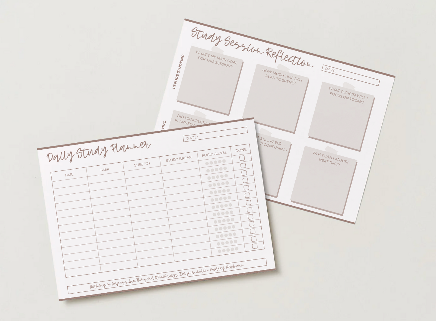 The Ultimate Study Planner