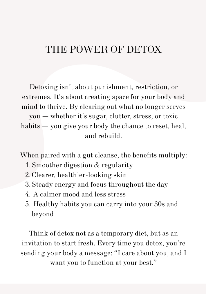 Glow from Within - Learn How to Gut Cleanse & Detox Your Body / Beginner Friendly