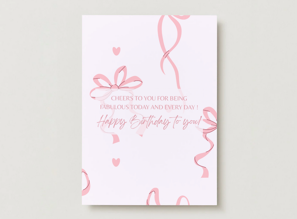 Aesthetic Birthday Card