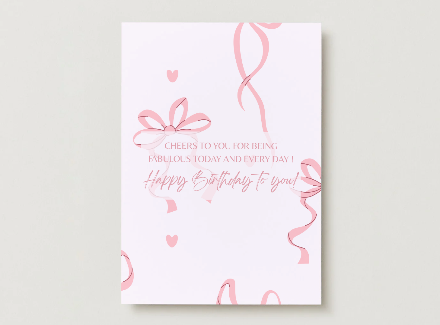 Aesthetic Birthday Card