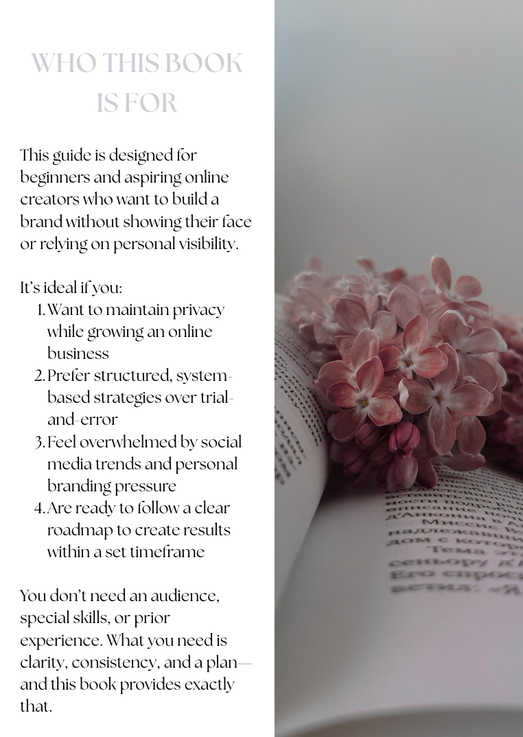 Faceless Marketing Guide for Beginners - How to Build & Monetize a Faceless Brand in 60 Days