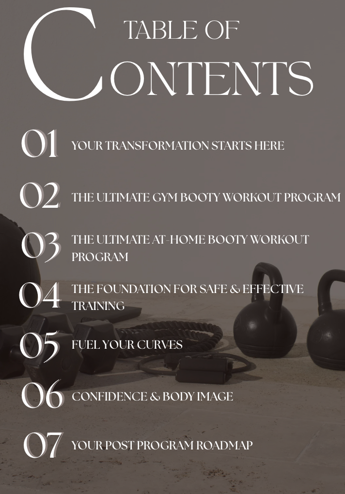 Feminine Sculpt - The Ultimate 6 Weeks Booty Growth Workout Guide