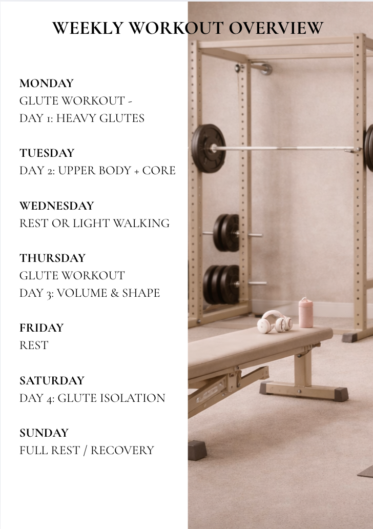 Feminine Sculpt - The Ultimate 6 Weeks Booty Growth Workout Guide