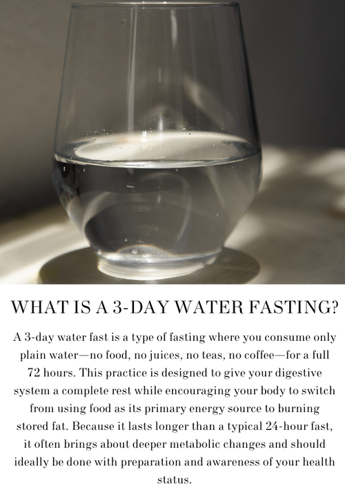 3 Day Water Fasting Guide