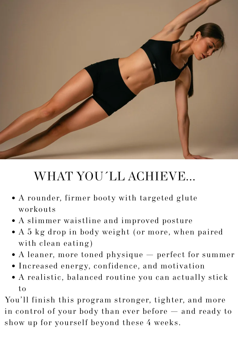 PROJECT HOURGLASS - The Ultimate 4 Week Shape-Up Plan