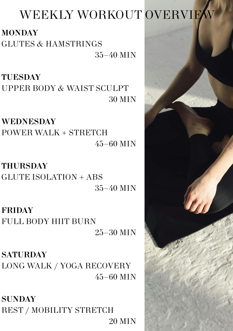 PROJECT HOURGLASS - The Ultimate 4 Week Shape-Up Plan