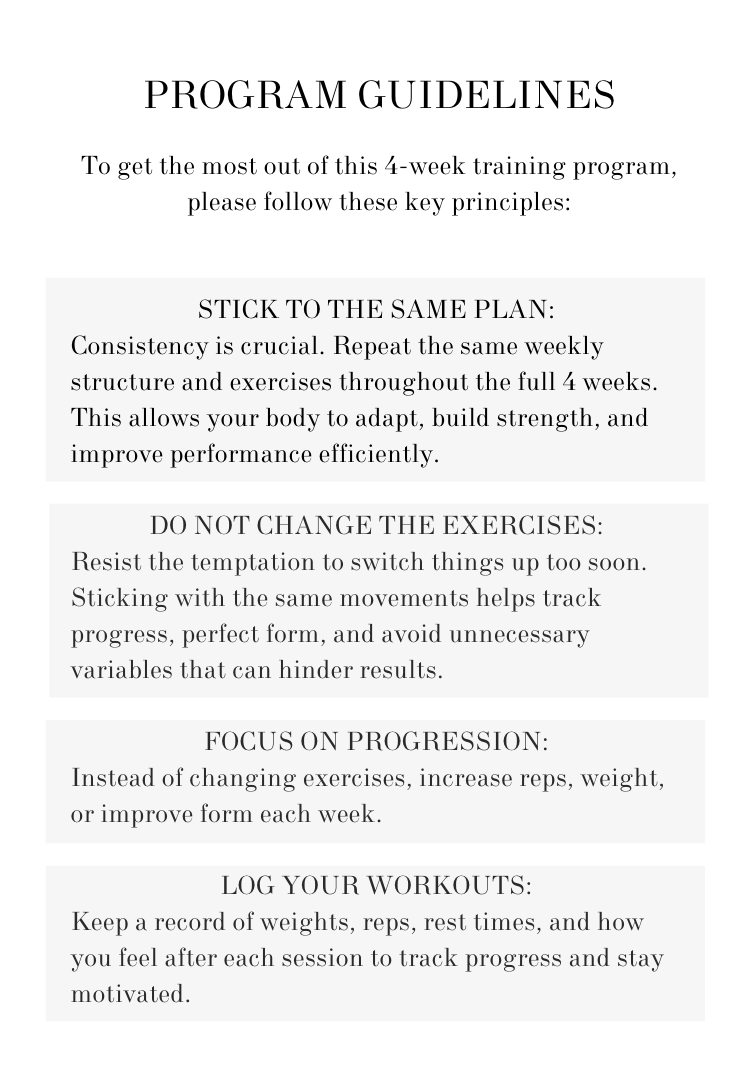 PROJECT HOURGLASS - The Ultimate 4 Week Shape-Up Plan