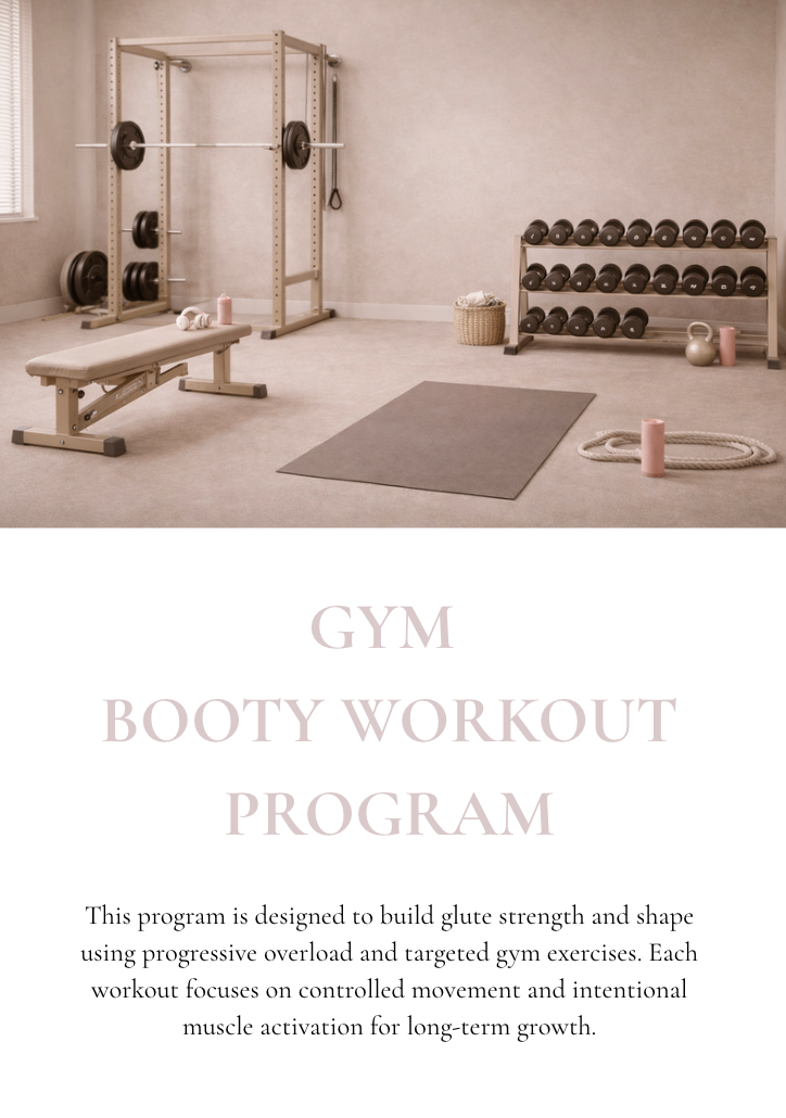 Feminine Sculpt - The Ultimate 6 Weeks Booty Growth Workout Guide