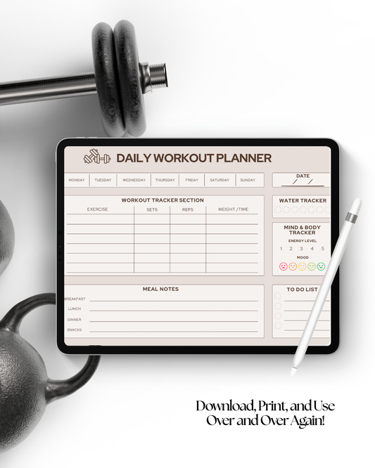 Daily Workout Planner